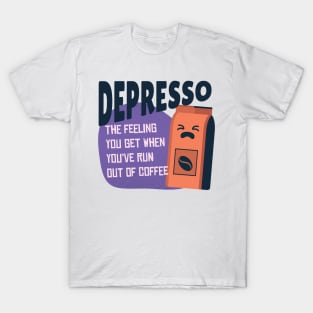 Depresso Coffee T-Shirt